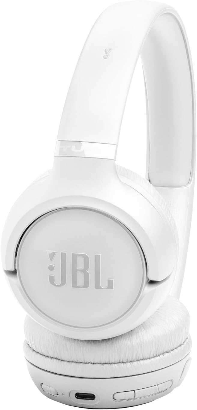 Auriculares Bluetooth JBL Tune 530BT com Microfone JBL Pure Bass 76h Autonomia Branco - Imagem 5