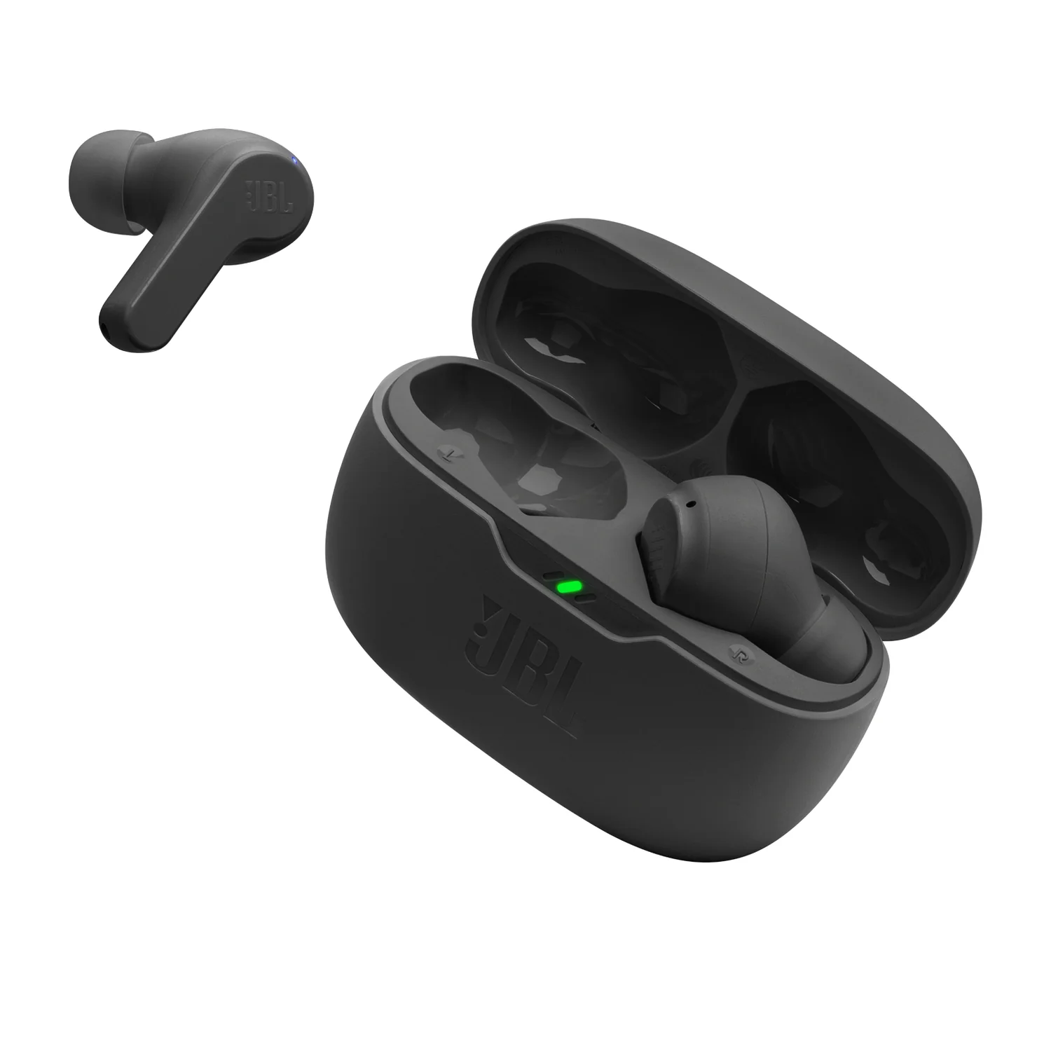 Auriculares Bluetooth JBL Vibe Beam Drivers 8mm Autonomia 32h Resistentes a Salpicos e Pó Preto - Imagem 8