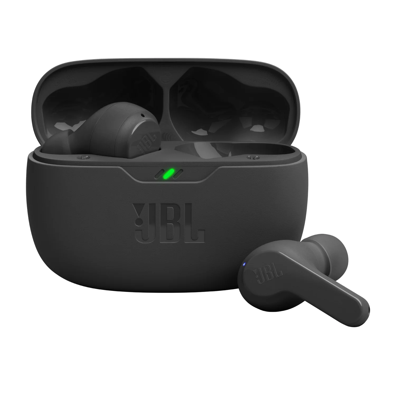 Auriculares Bluetooth JBL Vibe Beam Drivers 8mm Autonomia 32h Resistentes a Salpicos e Pó Preto