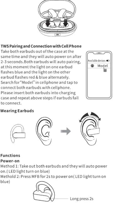 Auriculares Bluetooth JBL Wave 200TWS com estojo de carregamento/ Autonomia 5h/ Brancos - Imagem 9