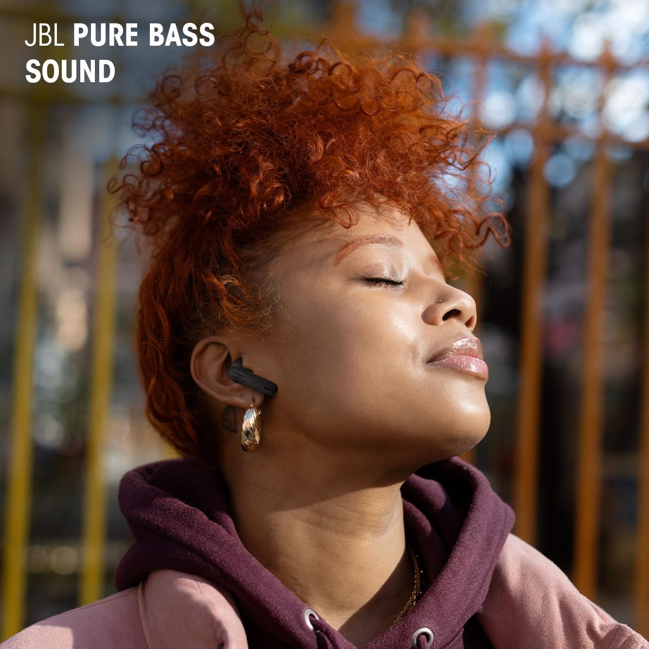 Auriculares Bluetooth JBL Wave Flex 2 Drivers 12mm 4 Microfones Smart Ambient Azul - Imagem 3
