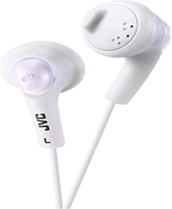 Auscultadores Intra-auriculares JVC HA-F160-W-E/ Jack 3.5/ Brancos