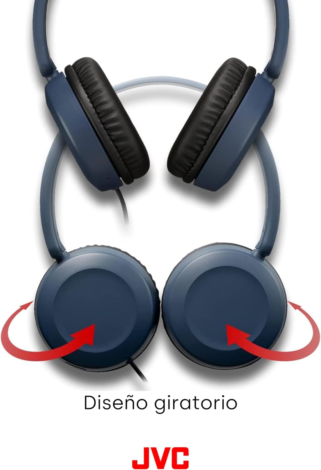 Auriculares JVC HA-S31M/ com Microfone/ Jack 3.5/ Azuis - Imagem 7