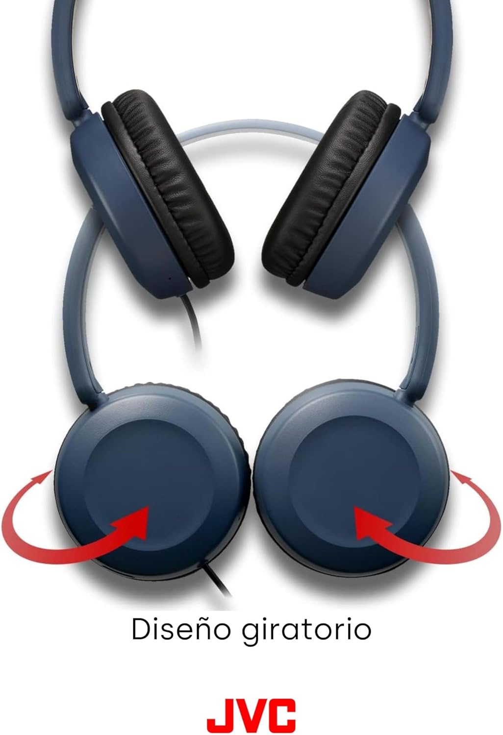 Auriculares JVC HA-S31M/ com Microfone/ Jack 3.5/ Azuis - Imagem 8