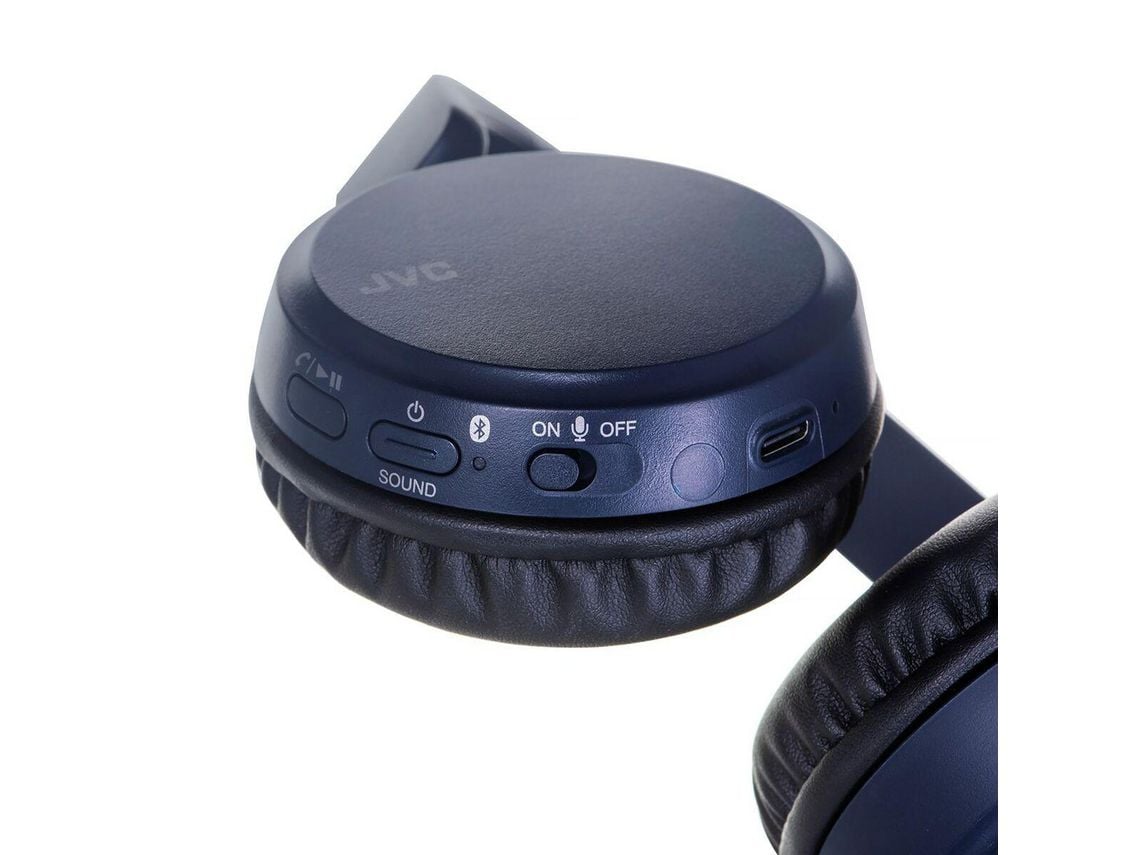 Auriculares Sem Fios JVC HA-S36W/ com Microfone/ Bluetooth/ Azuis - Imagem 4