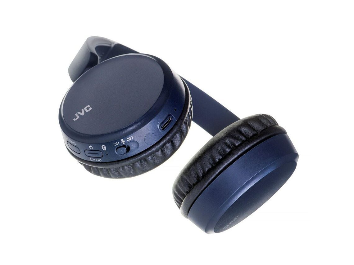 Auriculares Sem Fios JVC HA-S36W/ com Microfone/ Bluetooth/ Azuis - Imagem 3