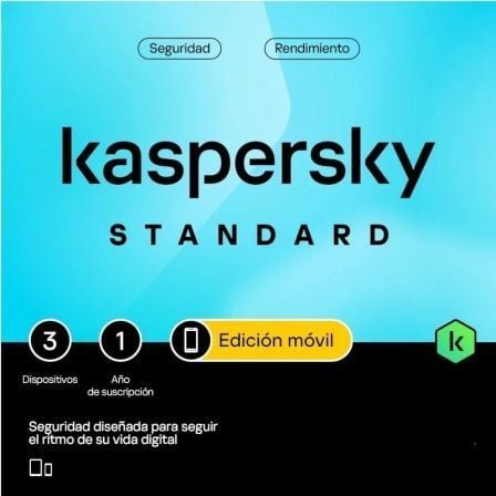 Kaspersky Standard Mobile para Android/ 3 Dispositivos/ 1 Ano