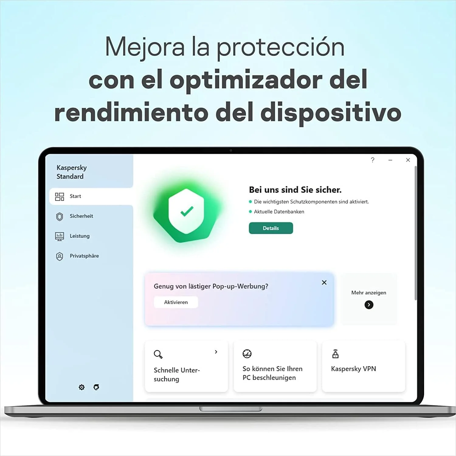 Antivírus Kaspersky Standard 5 Dispositivos 1 Ano (Windows/macOS/Android/iOS) - Imagem 2