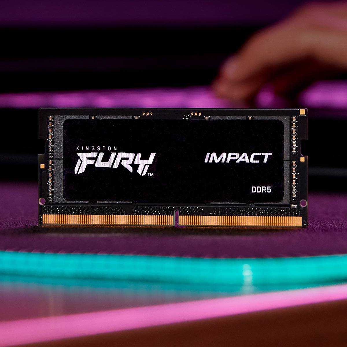 Memória RAM Kingston FURY Impact 16GB/ DDR5/ 5600MHz/ 1.1V/ CL40/ SODIMM - Imagem 3