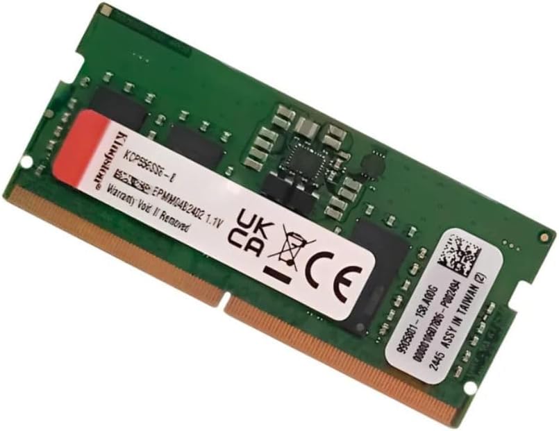 Memória RAM Kingston ValueRAM 8GB/ DDR5/ 5600MHz/ 1.1V/ CL46/ SODIMM - Imagem 3