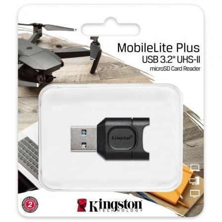Leitor de Cartões Externo Kingston MobileLite Plus MicroSD/ USB 3.2 - Imagem 3