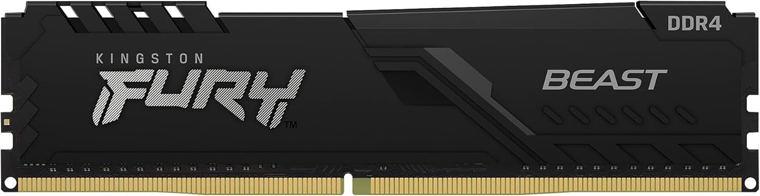 Memória RAM Kingston FURY Beast 16GB/ DDR4/ 3200MHz/ 1.35V/ CL16/ DIMM