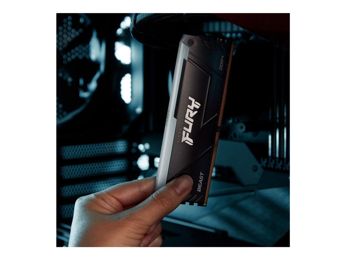 Memória RAM Kingston FURY Beast RGB 32GB/ DDR4/ 3200MHz/ 1.35V/ CL16/ DIMM - Imagem 9