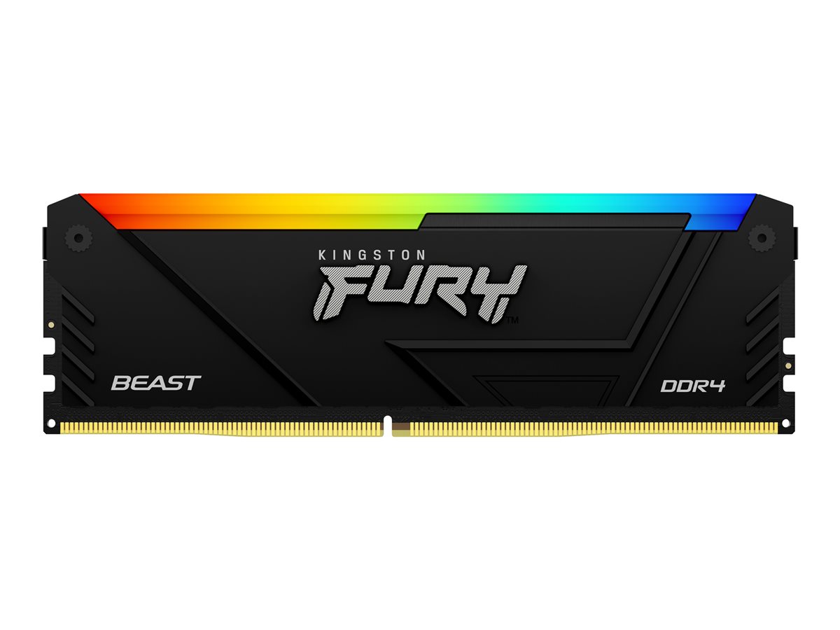 Memória RAM Kingston FURY Beast RGB 32GB/ DDR4/ 3200MHz/ 1.35V/ CL16/ DIMM - Imagem 5