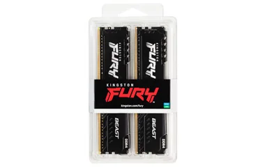 Memória RAM Kingston FURY Beast 16GB (2x8GB) DDR4 3200MHz CL16 1.35V DIMM - Imagem 6