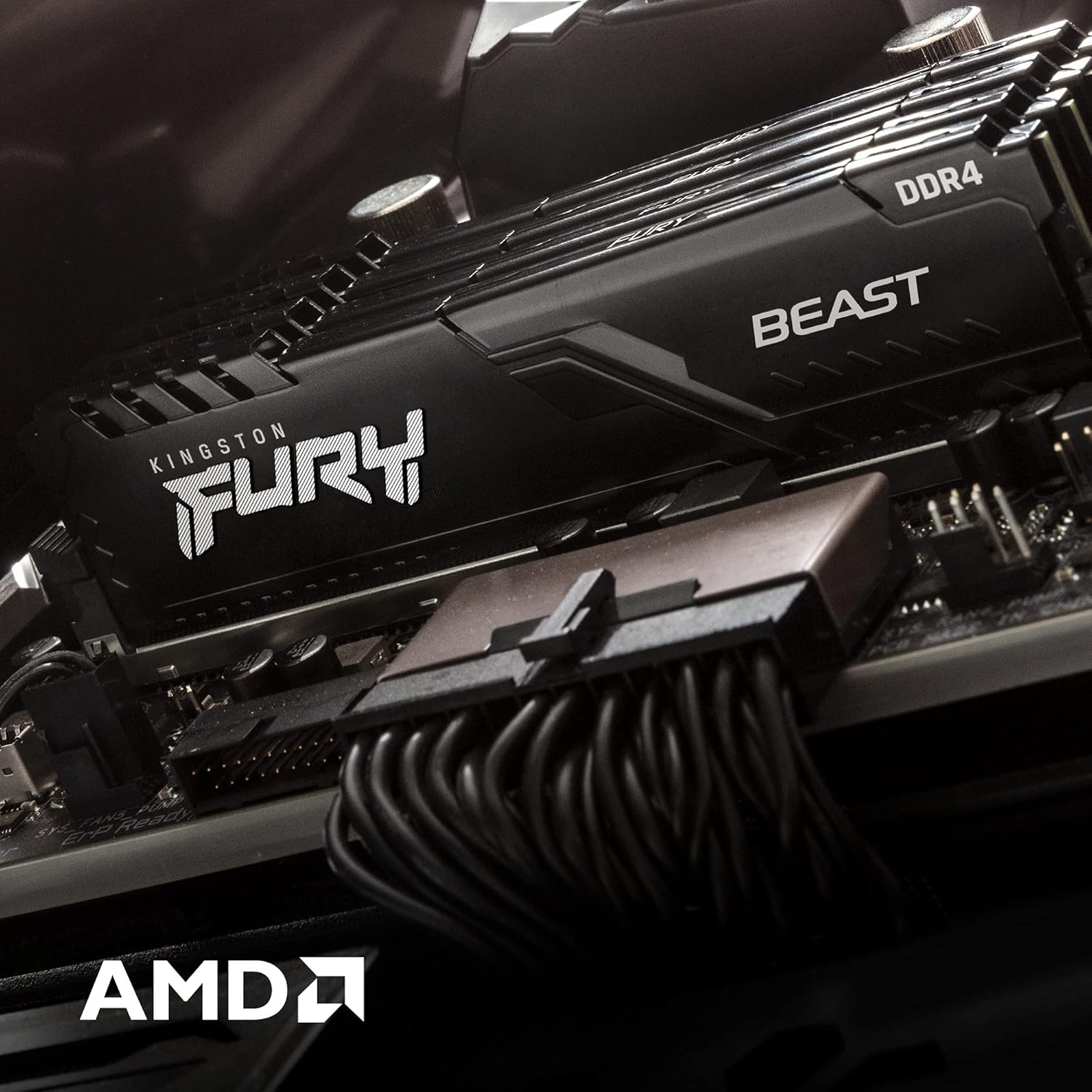 Memória RAM Kingston FURY Beast 2 x 16GB/ DDR4/ 3200MHz/ 1.35V/ CL16/ DIMM - Imagem 6