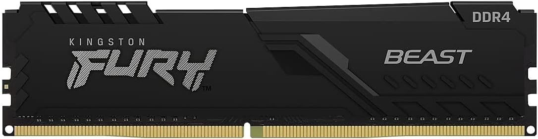 Memória RAM Kingston FURY Beast 8GB/ DDR4/ 3200MHz/ 1.35V/ CL16/ DIMM
