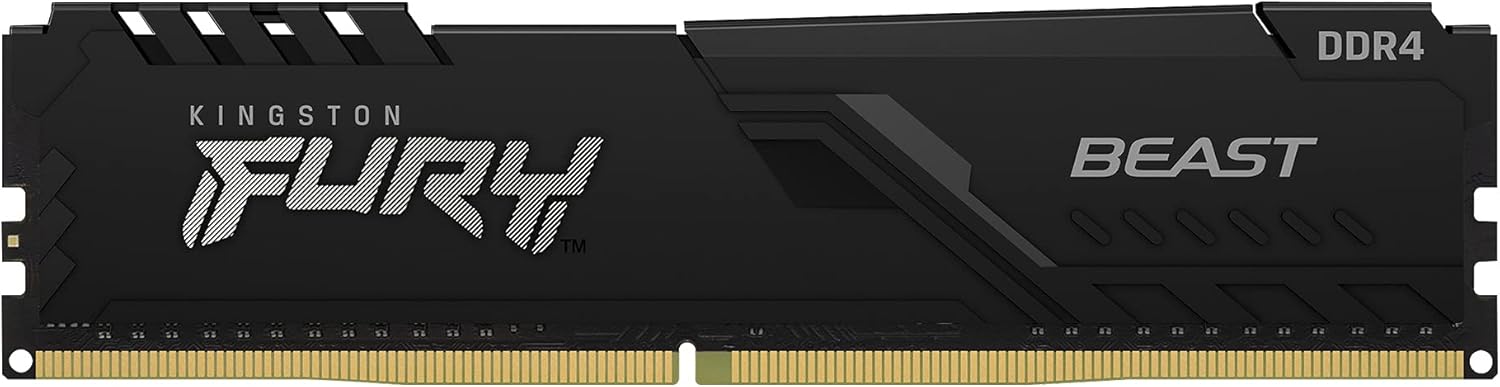 Memória RAM Kingston FURY Beast 8GB/ DDR4/ 3600MHz/ 1.35V/ CL17/ DIMM