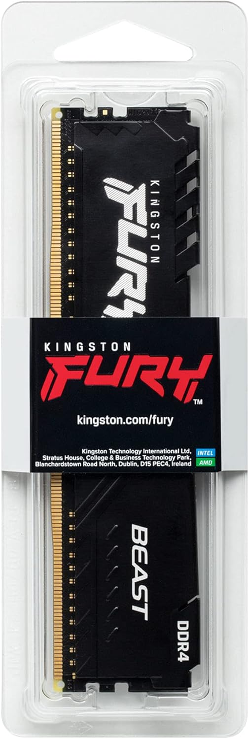 Memória RAM Kingston FURY Beast 16GB/ DDR4/ 3600MHz/ 1.35V/ CL18/ DIMM - Imagem 5