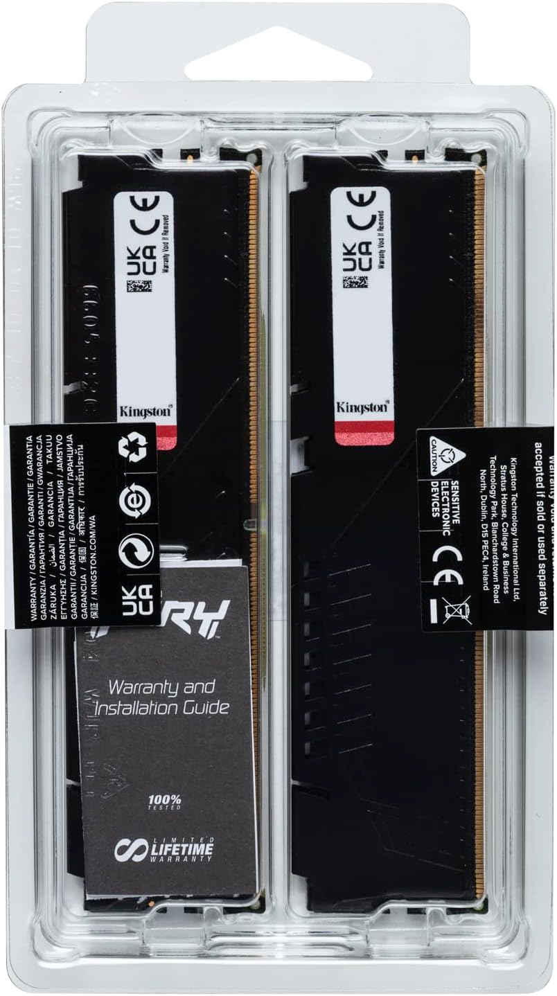 Memória RAM Kingston FURY Beast 2 x 16GB/ DDR5/ 5200MHz/ 1.1V/ CL40/ DIMM - Imagem 6