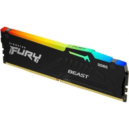 Memória RAM Kingston FURY Beast RGB 32GB/ DDR5/ 5600MHz/ 1.25V/ CL40/ DIMM - Imagem 2