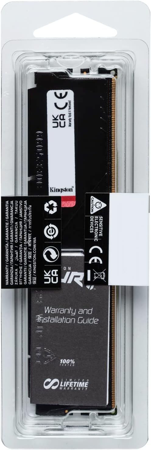 Memória RAM Kingston FURY Beast 16GB/ DDR5/ 5600MHz/ 1.25V/ CL40/ DIMM - Imagem 6