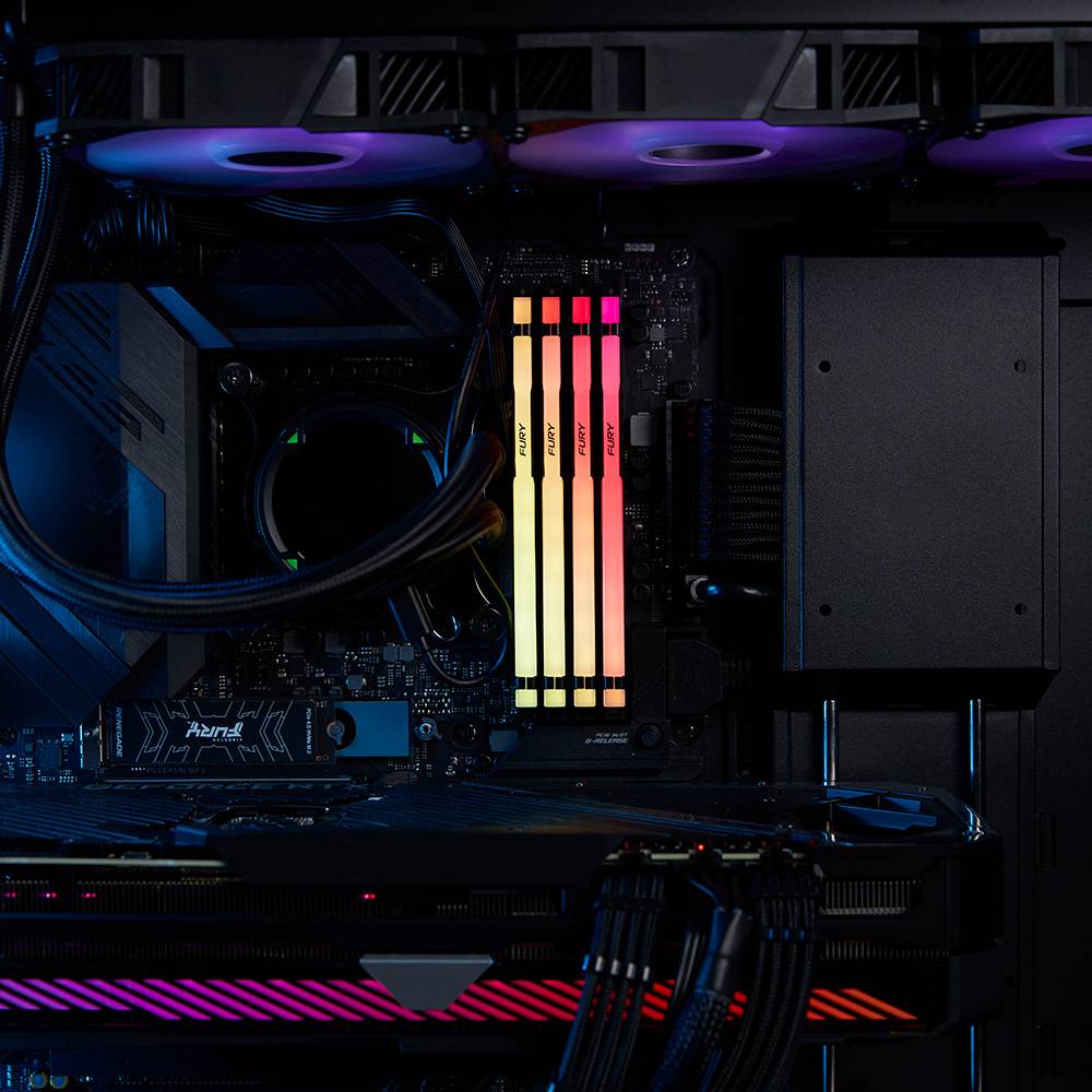 Memória RAM Kingston FURY Beast RGB EXPO 16GB/ DDR5/ 6000MHz/ 1.4V/ CL30/ DIMM - Imagem 9