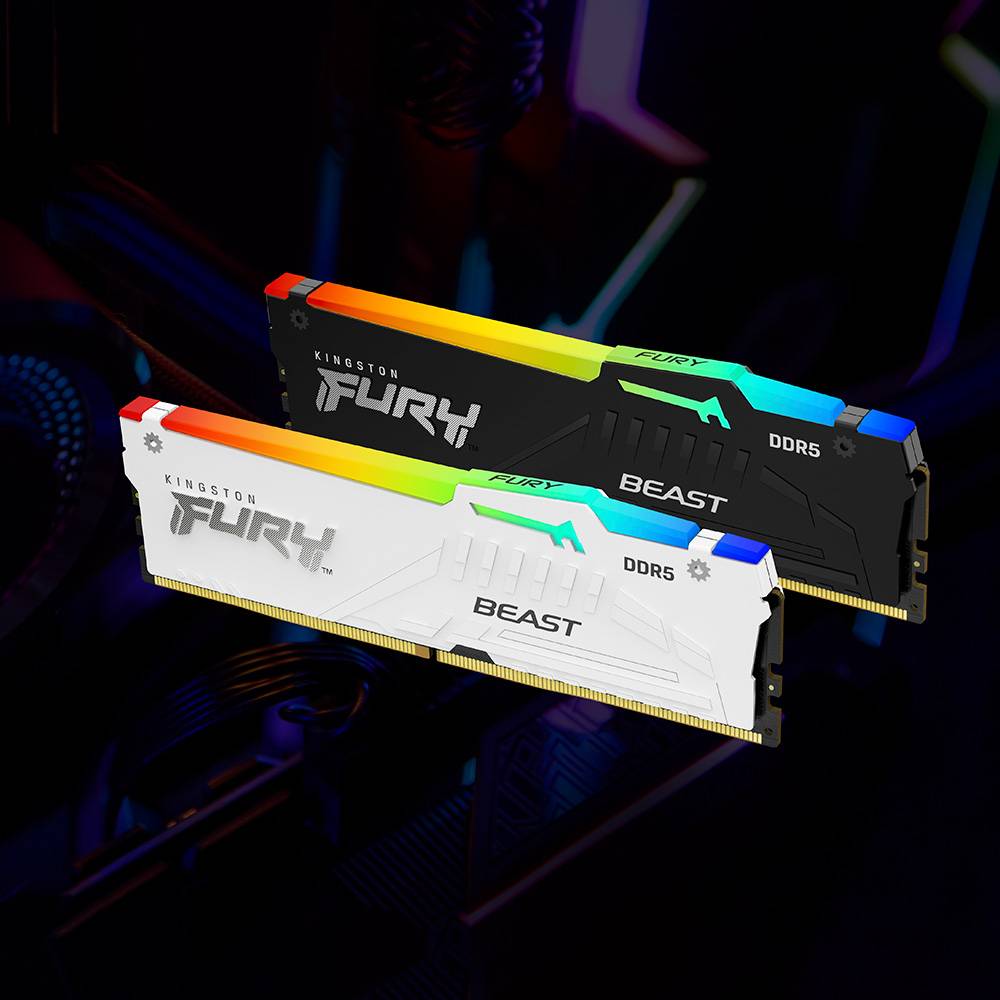 Memória RAM Kingston FURY Beast RGB EXPO 16GB/ DDR5/ 6000MHz/ 1.4V/ CL30/ DIMM - Imagem 6