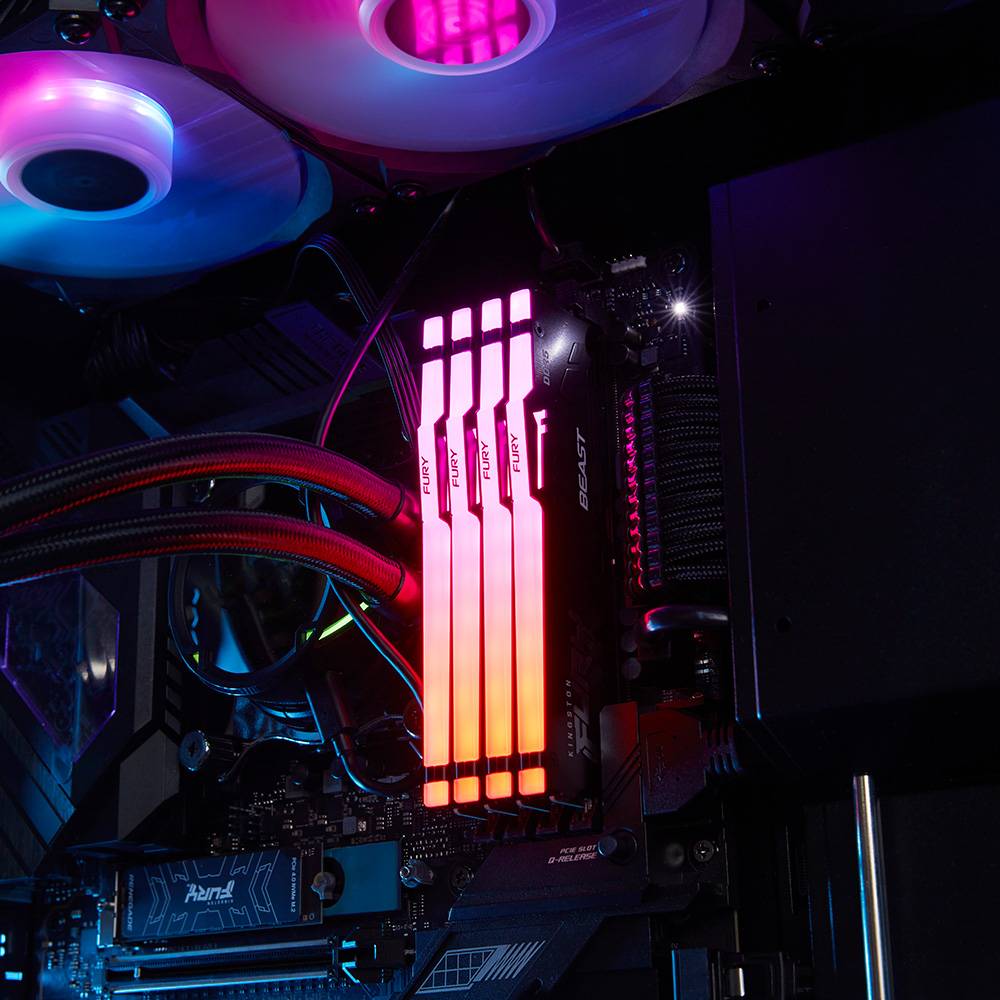 Memória RAM Kingston FURY Beast RGB EXPO 16GB/ DDR5/ 6000MHz/ 1.4V/ CL30/ DIMM - Imagem 10