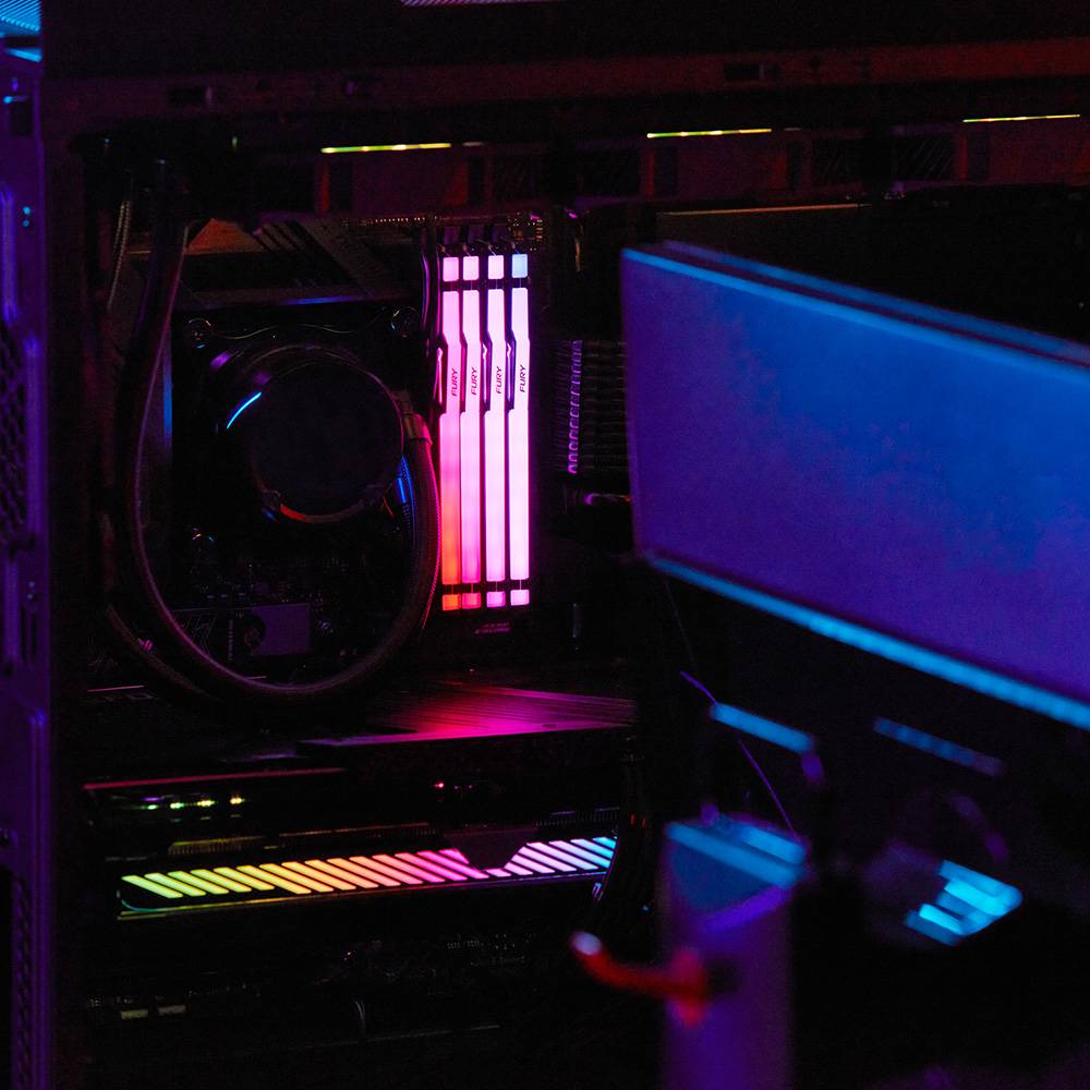 Memória RAM Kingston FURY Beast RGB EXPO 16GB/ DDR5/ 6000MHz/ 1.4V/ CL30/ DIMM - Imagem 7