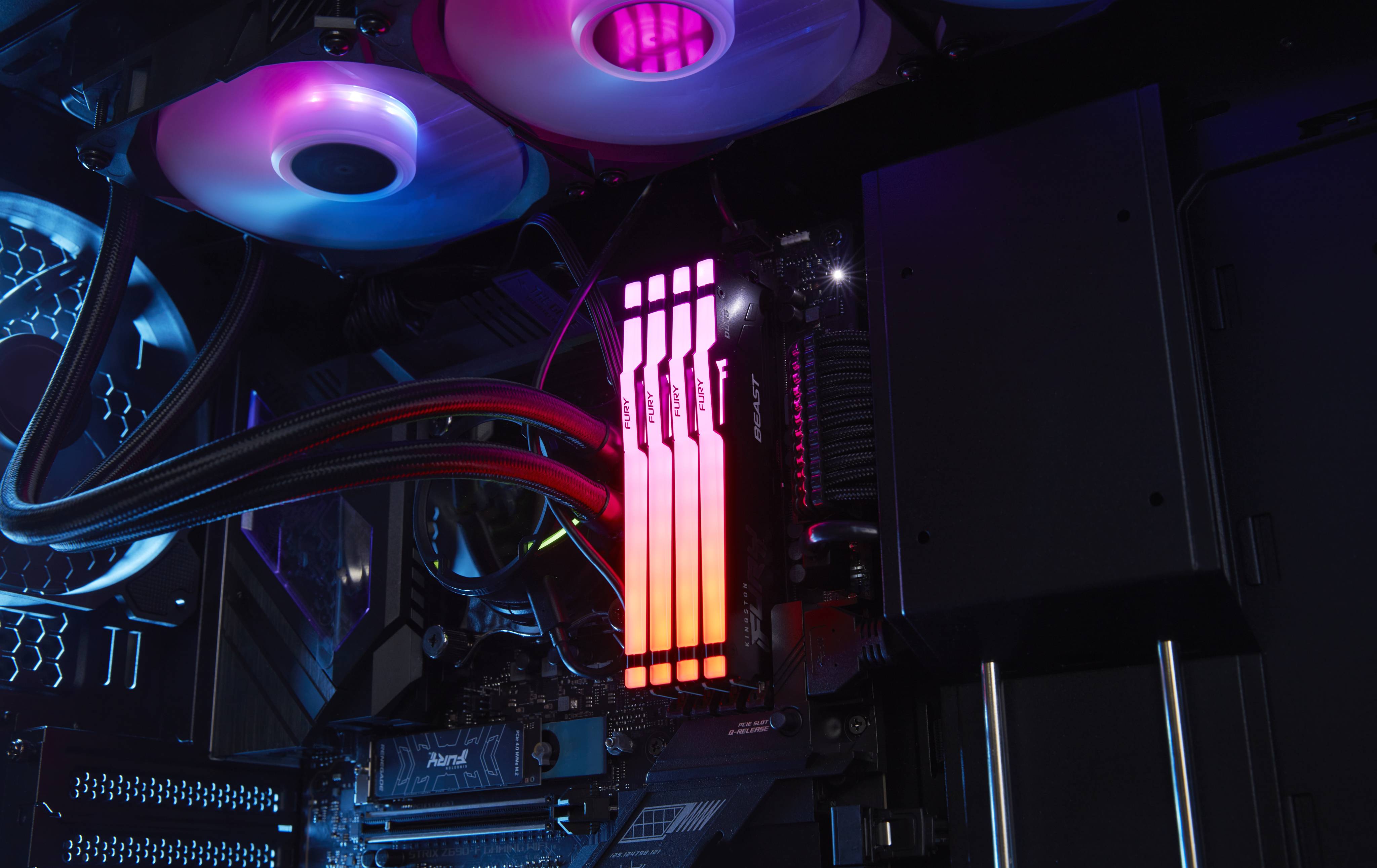 Memória RAM Kingston FURY Beast RGB 2 x 16GB/ DDR5/ 6000MHz/ 1.35V/ CL36/ DIMM - Imagem 10