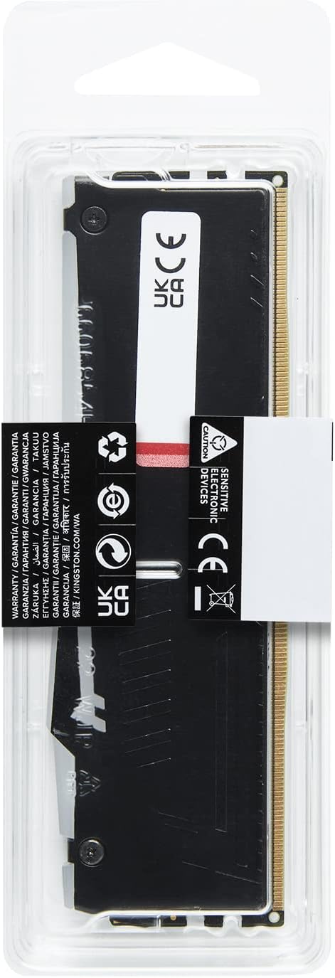 Memória RAM Kingston FURY Beast RGB 8GB/ DDR5/ 6000MHz/ 1.35V/ CL36/ DIMM - Imagem 5