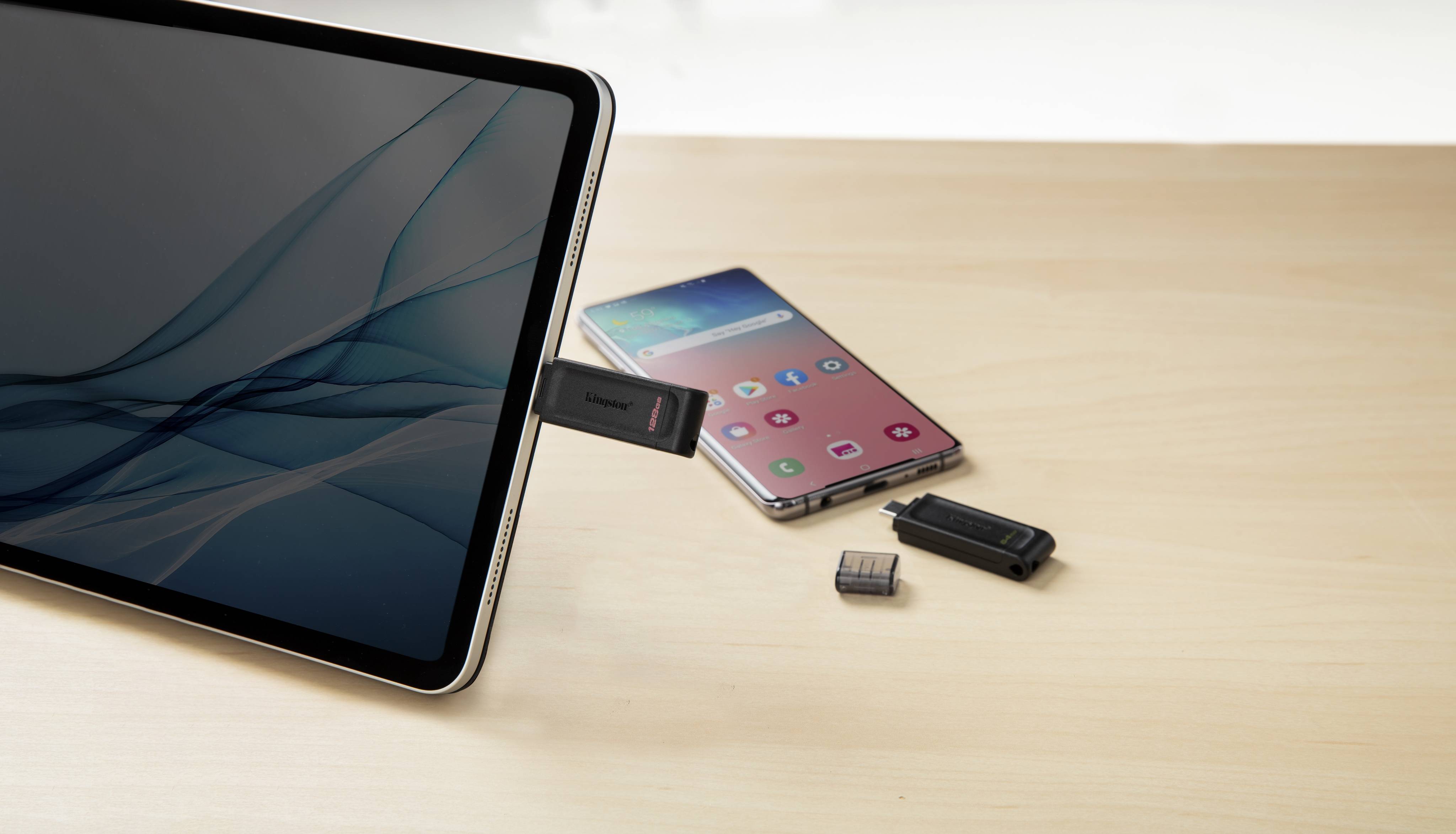 Pendrive 128GB Kingston DataTraveler 70 USB Tipo-C - Imagem 8