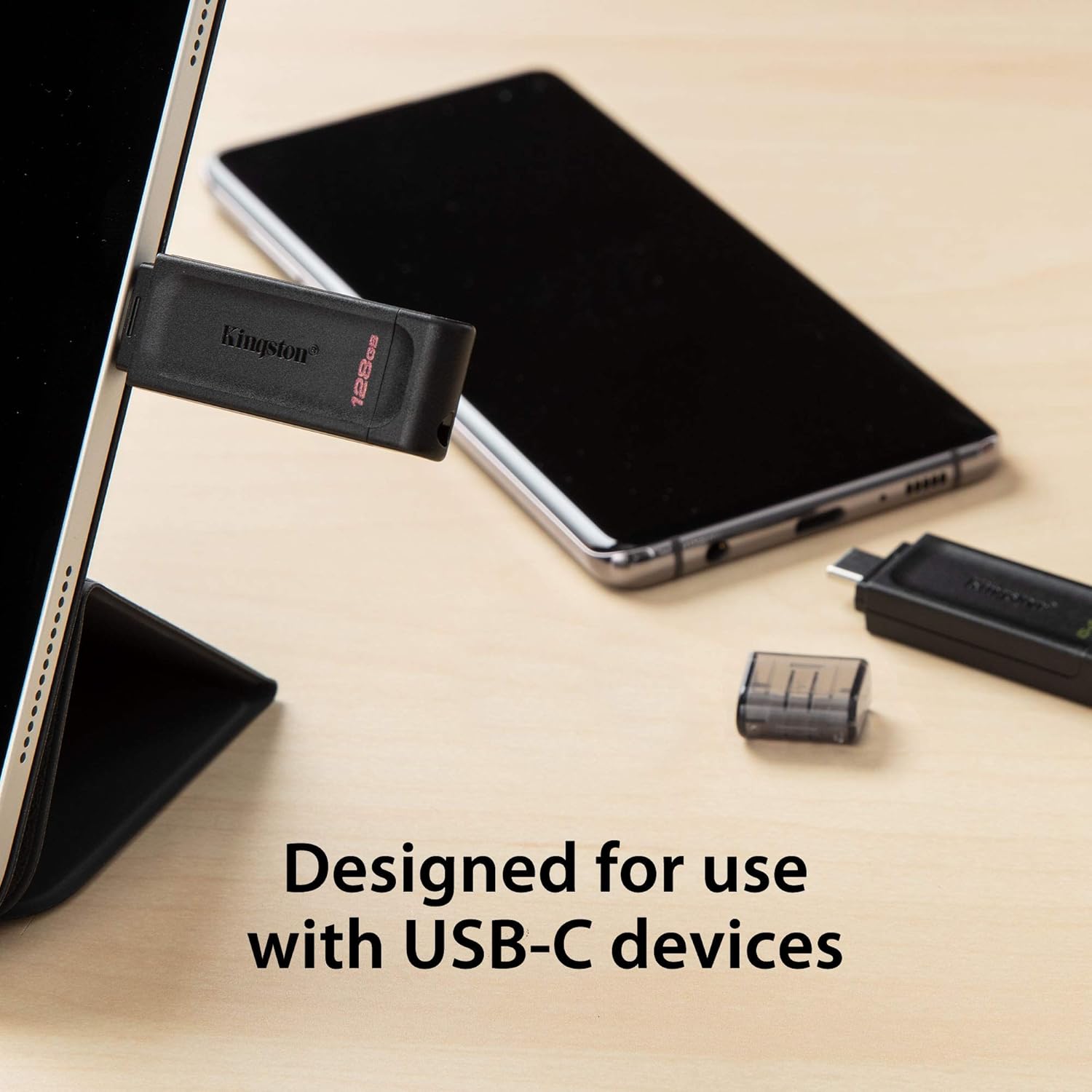 Pendrive 64GB Kingston DataTraveler 70 USB Tipo-C - Imagem 3