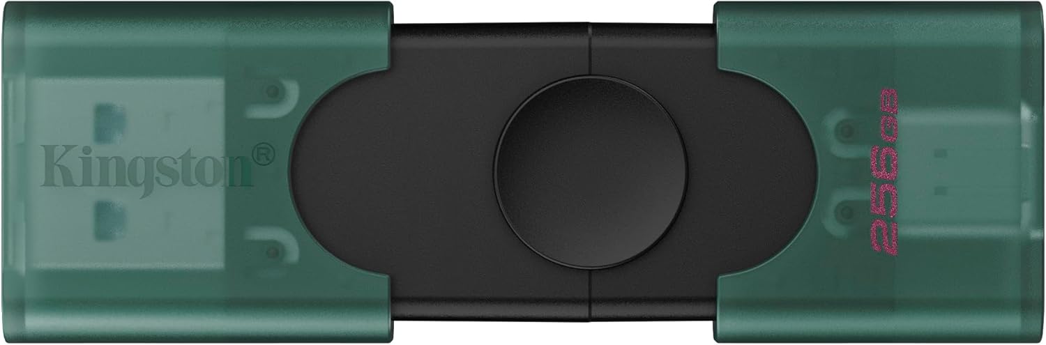 Pendrive 256GB Kingston DataTraveler Duo USB Tipo-C e USB 3.2 - Imagem 2