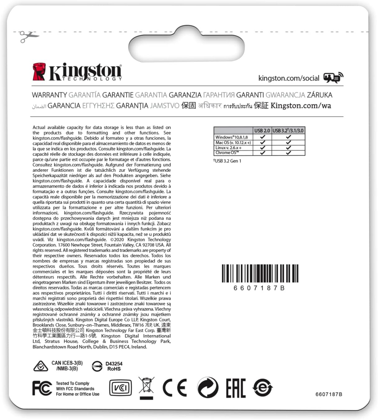 Pendrive 64GB Kingston DataTraveler Micro USB 3.2 - Imagem 5