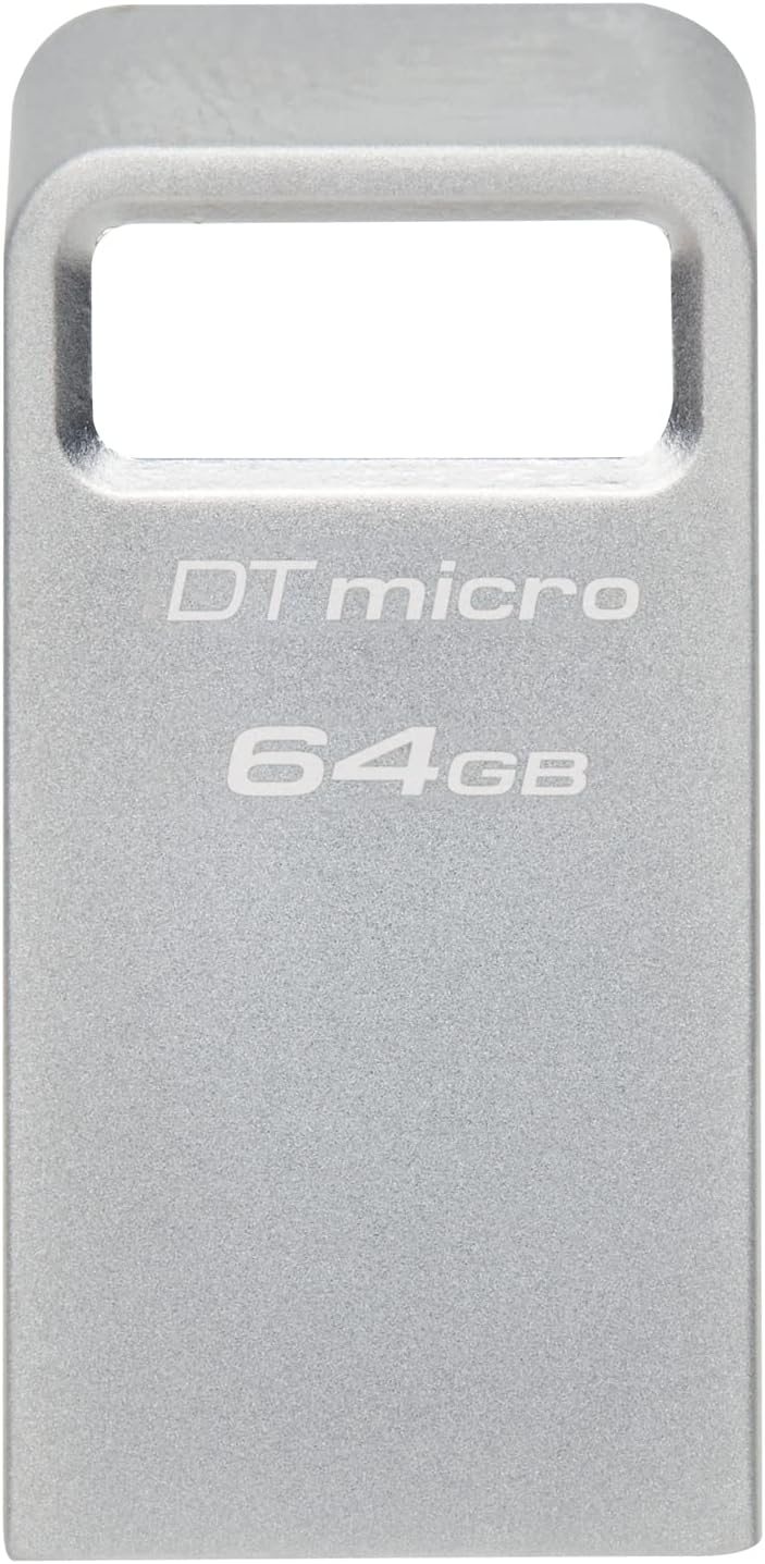 Pendrive 64GB Kingston DataTraveler Micro USB 3.2 - Imagem 2