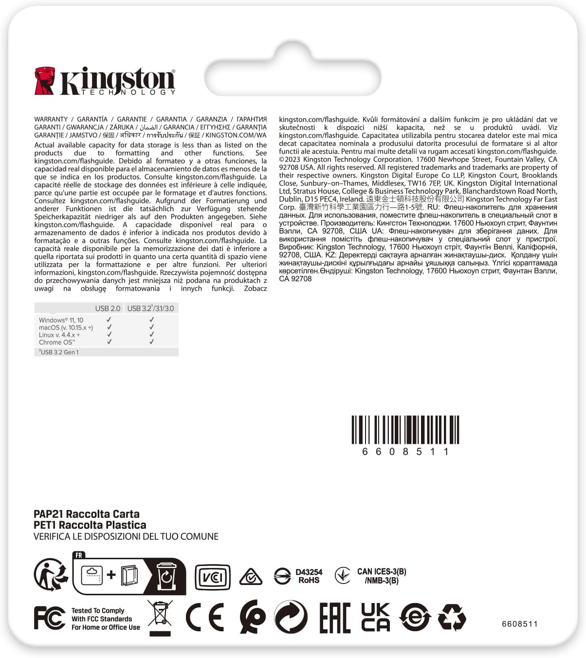 Pendrive 512GB Kingston DataTraveler SE9 G3 USB 3.2 - Imagem 4