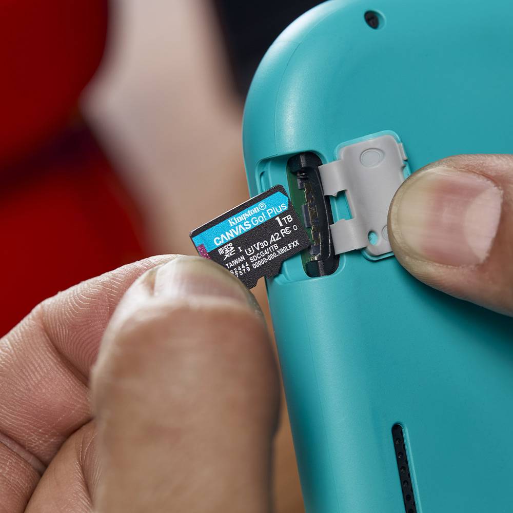 Cartão de Memória Kingston CANVAS Go! Plus 1TB microSD XC com Adaptador/ Classe 10/ 200MBs - Imagem 5