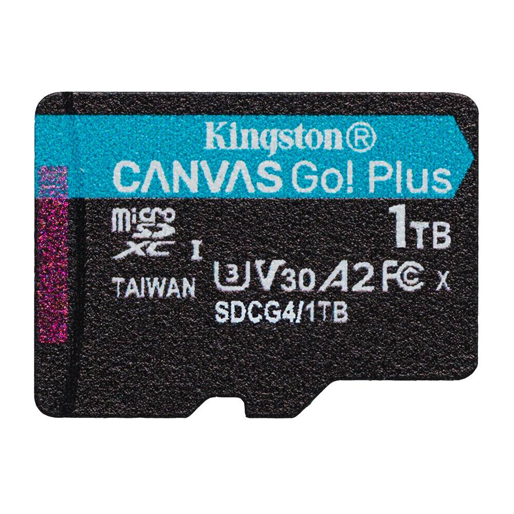 Cartão de Memória Kingston CANVAS Go! Plus 1TB microSD XC com Adaptador/ Classe 10/ 200MBs - Imagem 7