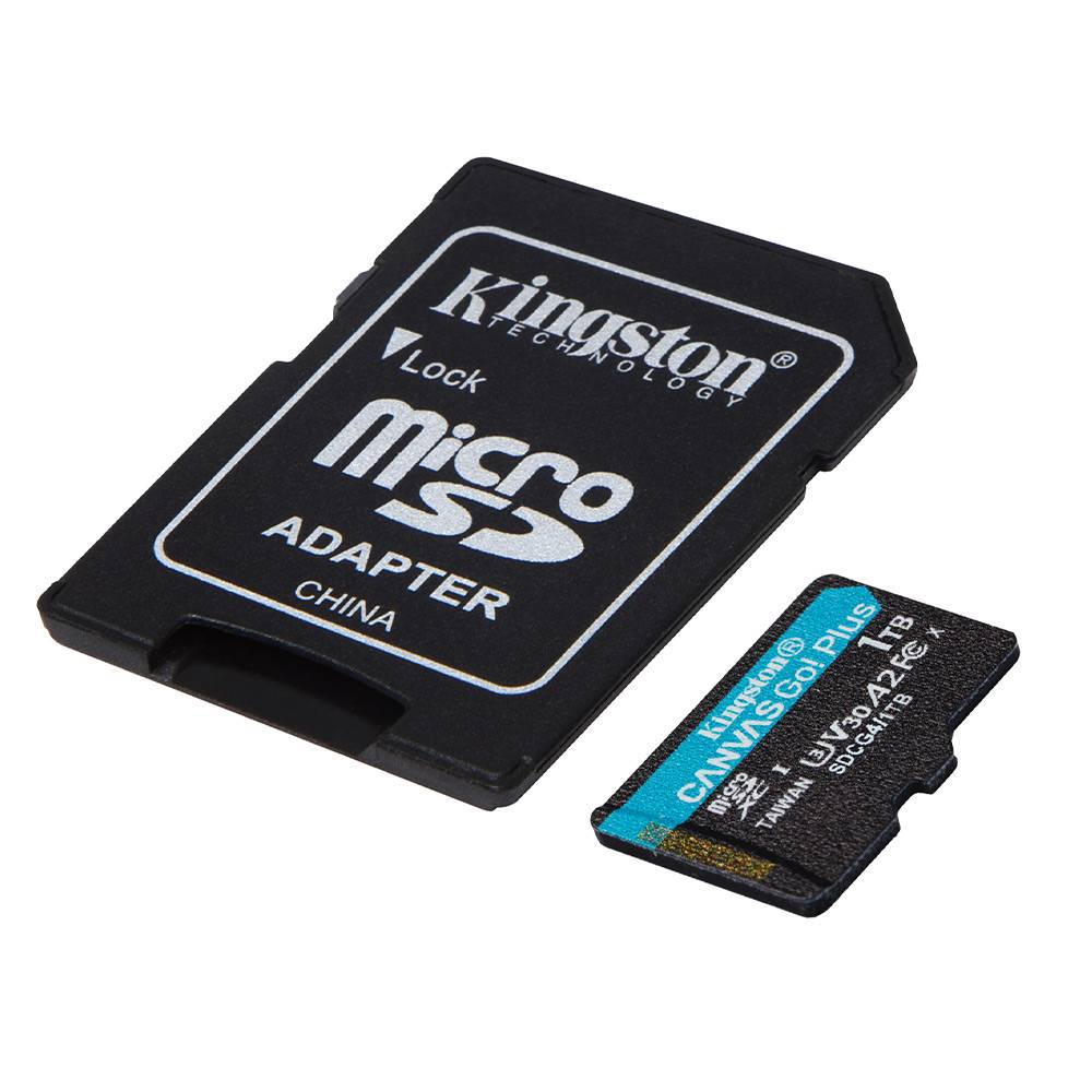 Cartão de Memória Kingston CANVAS Go! Plus 1TB microSD XC com Adaptador/ Classe 10/ 200MBs - Imagem 8