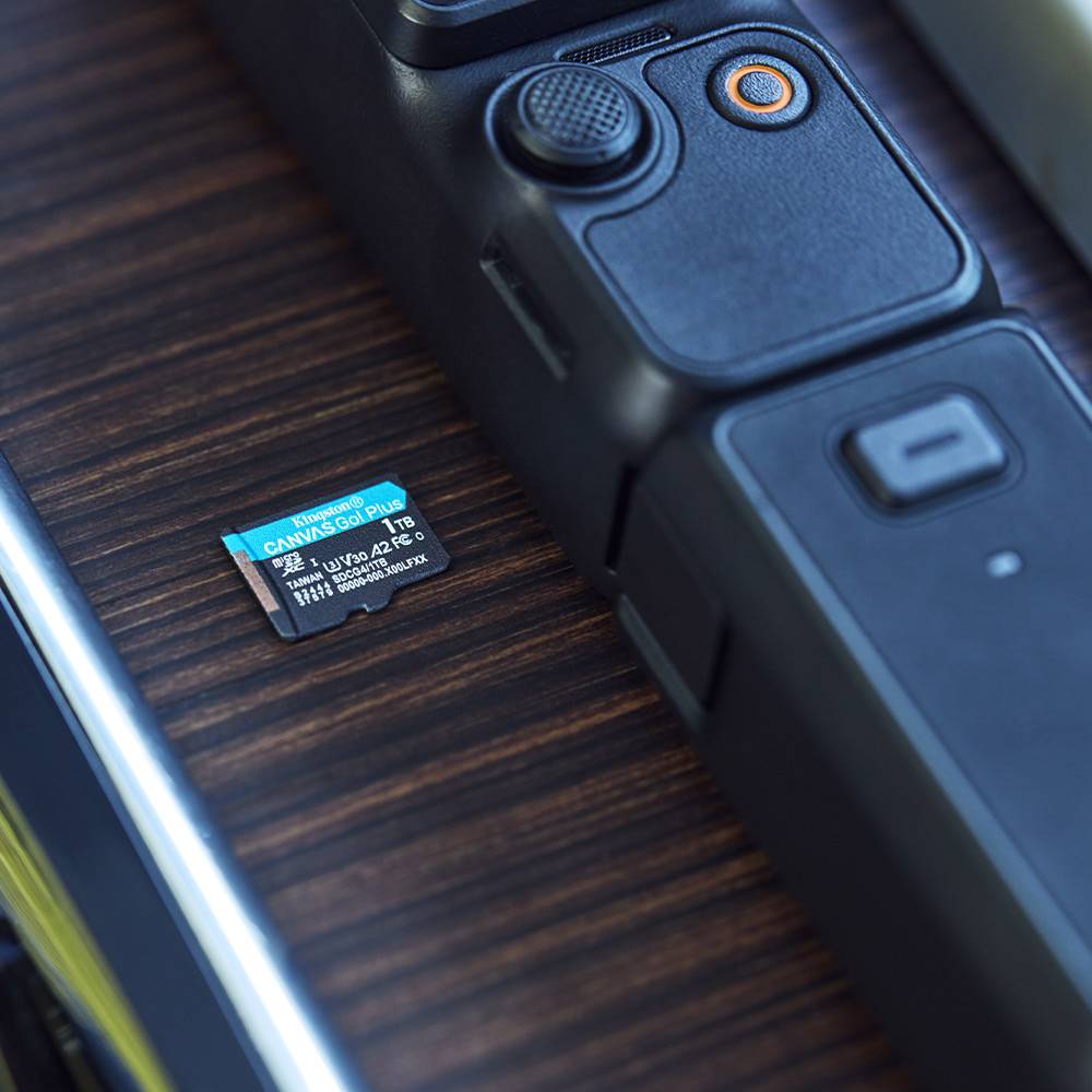 Cartão de Memória Kingston CANVAS Go! Plus 1TB microSD XC com Adaptador/ Classe 10/ 200MBs - Imagem 3