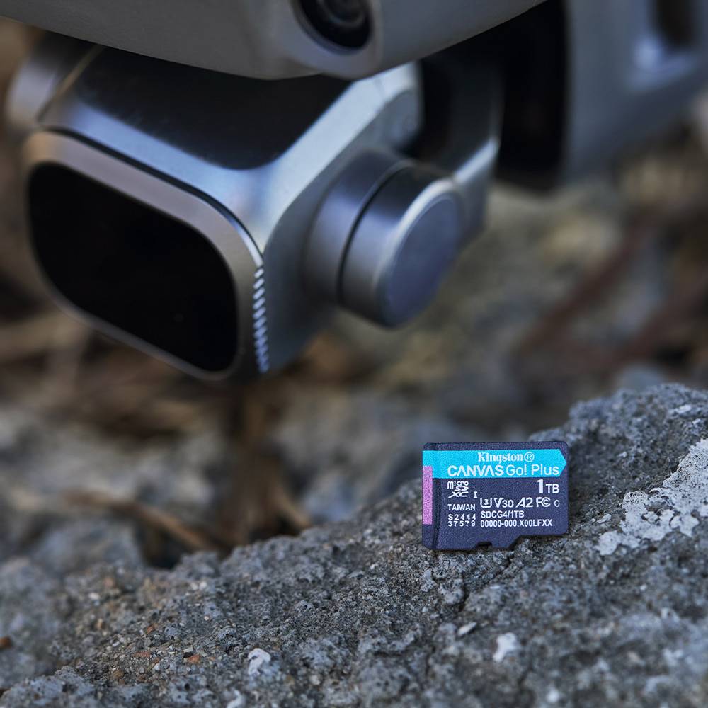 Cartão de Memória Kingston CANVAS Go! Plus 1TB microSD XC com Adaptador/ Classe 10/ 200MBs - Imagem 4