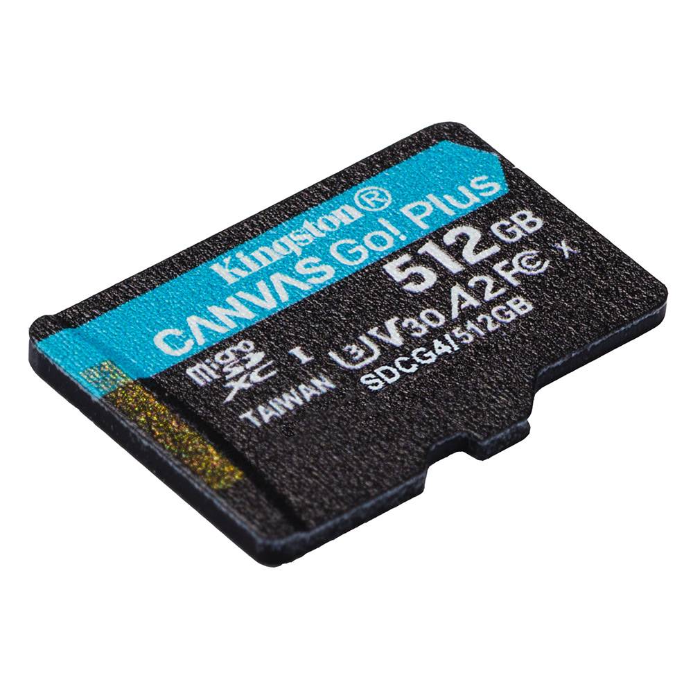 Cartão de Memória Kingston CANVAS Go! Plus 512GB microSD XC com Adaptador / Classe 10 / 200MBs - Imagem 6
