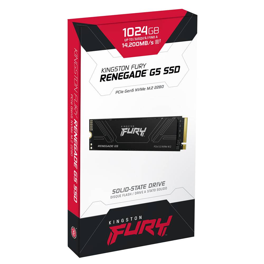 Disco SSD Kingston FURY Renegade G5 1TB/ M.2 2280 PCIe Gen5/ Full Capacity - Imagem 10