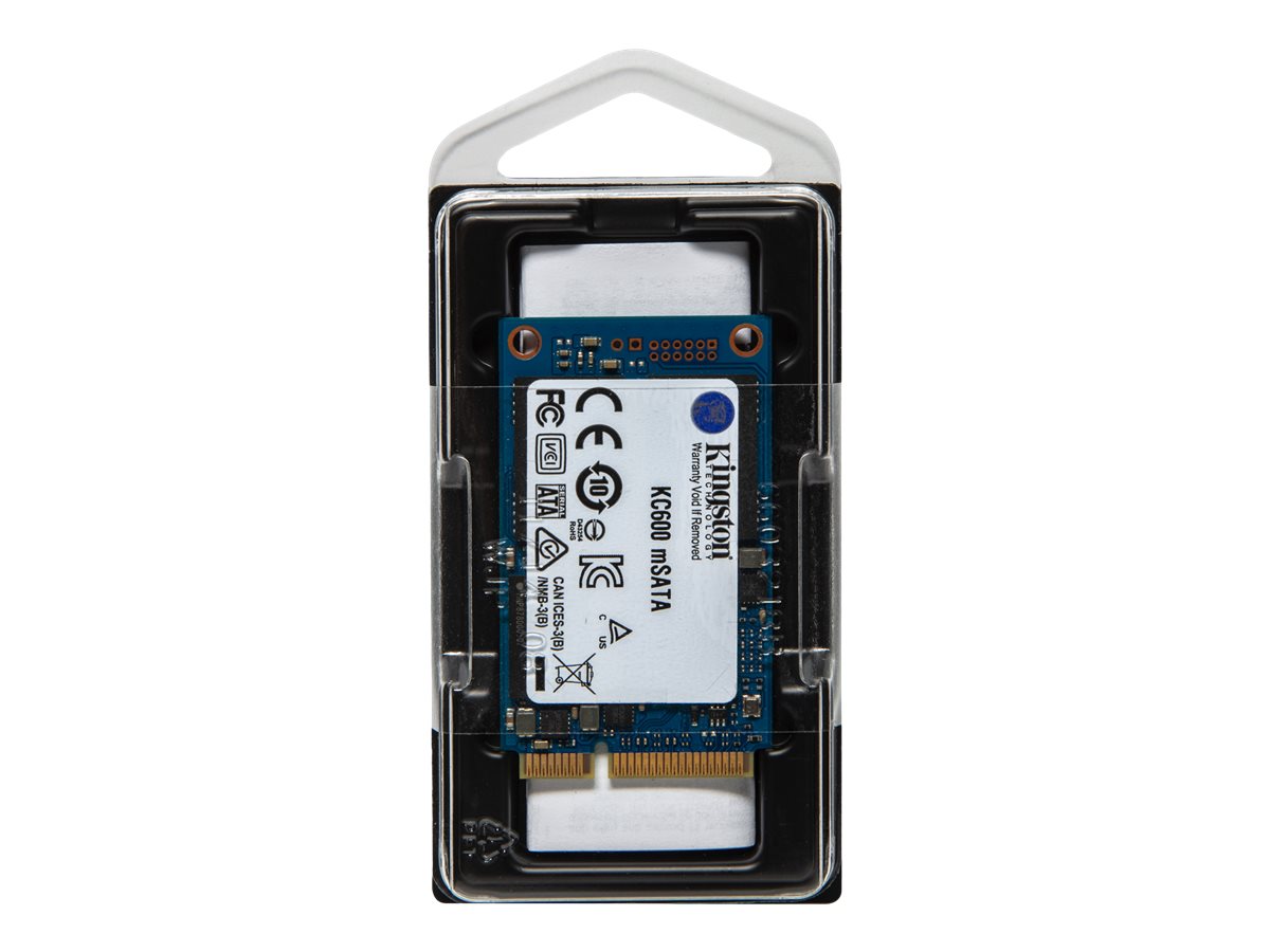 Disco SSD Kingston KC600 512GB/ mSATA/ Capacidade Total - Imagem 2