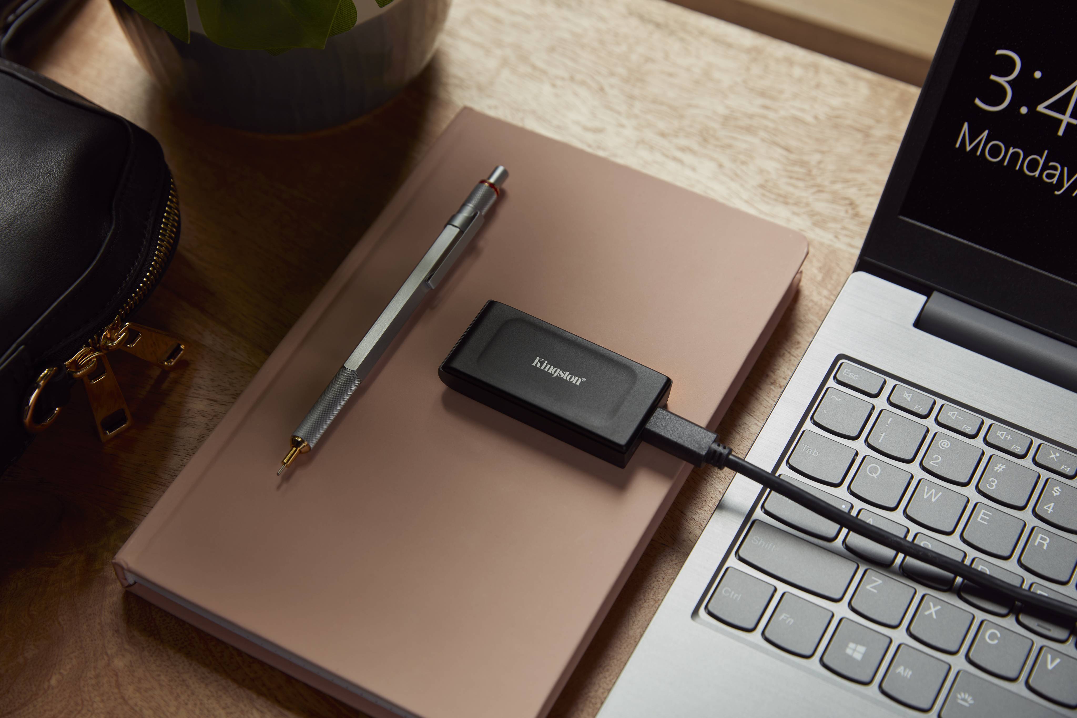 Disco Externo SSD Kingston XS1000 1TB/ USB 3.2/ Preto - Imagem 5