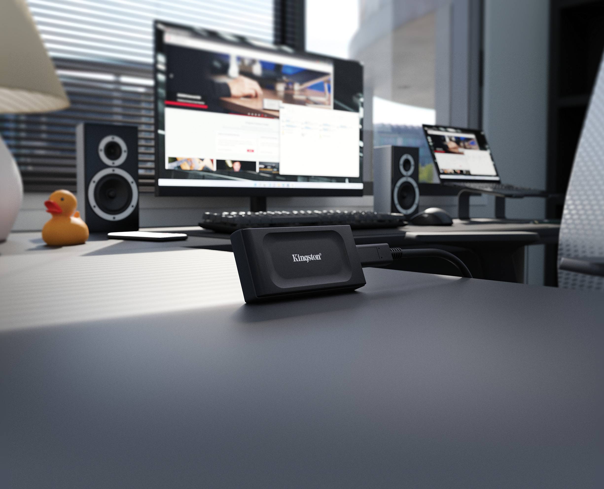 Disco Externo SSD Kingston XS1000 1TB/ USB 3.2/ Preto - Imagem 13