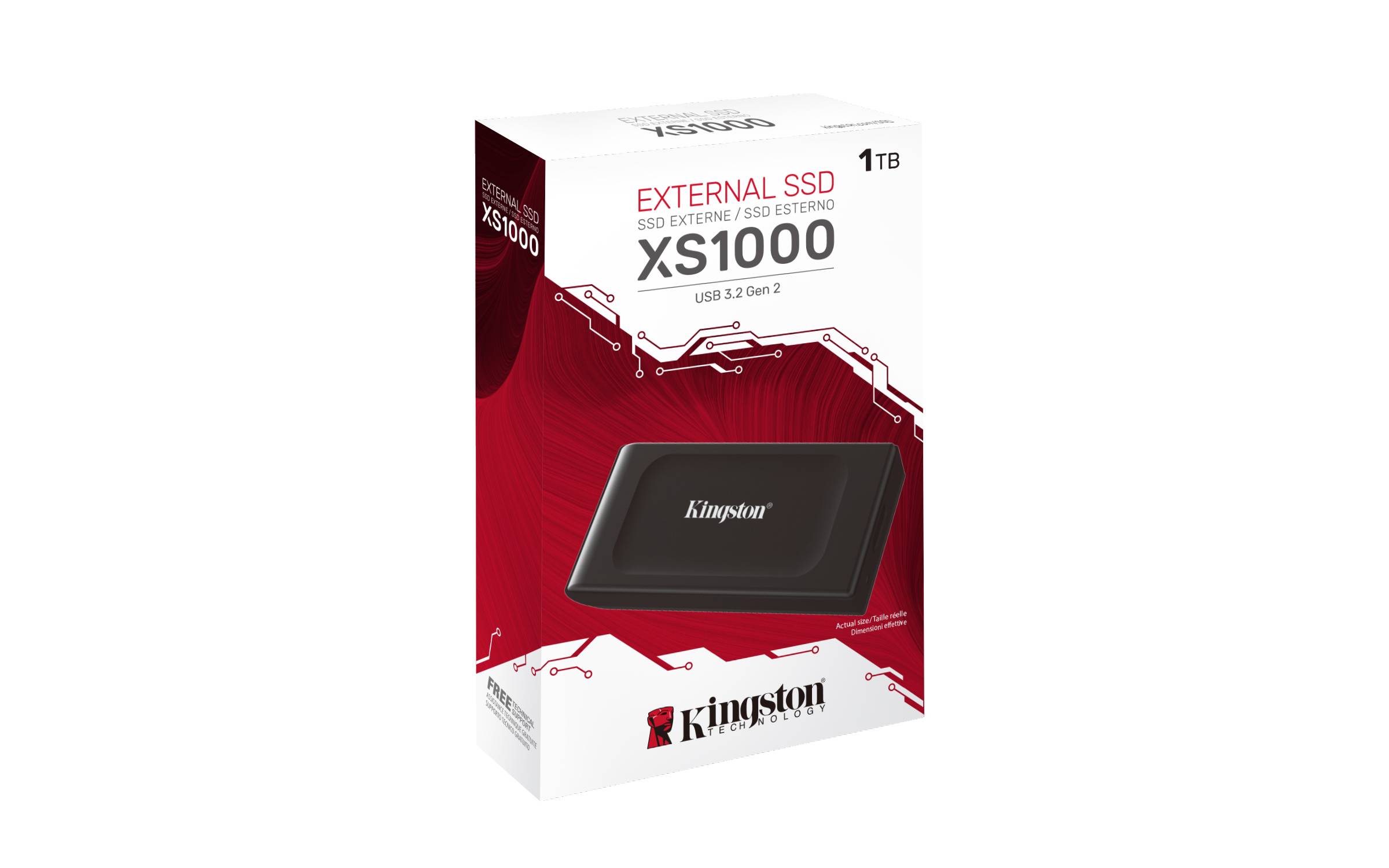 Disco Externo SSD Kingston XS1000 1TB/ USB 3.2/ Preto - Imagem 15