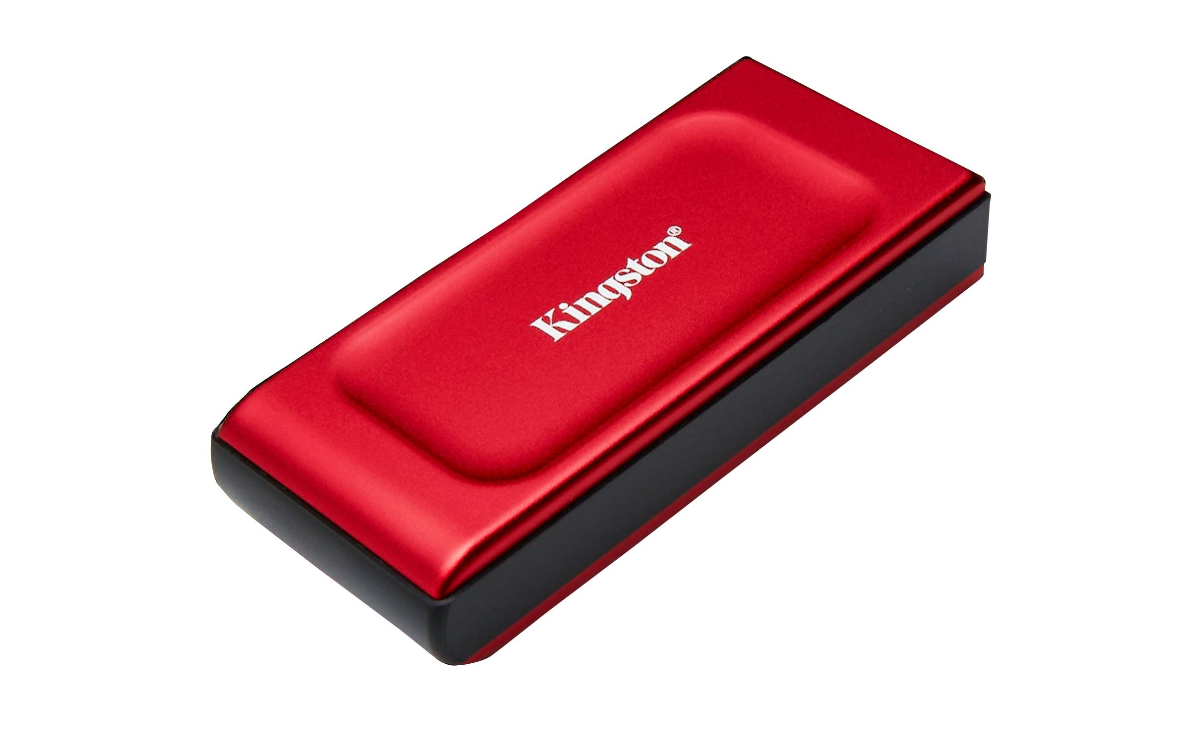 Disco Externo SSD Kingston XS1000 1TB/ USB 3.2/ Vermelho - Imagem 7